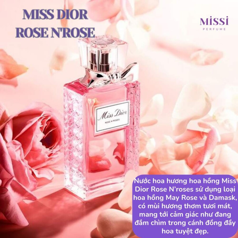 Nước Hoa Hương Hoa Hồng - Miss Dior Rose N'Rose
